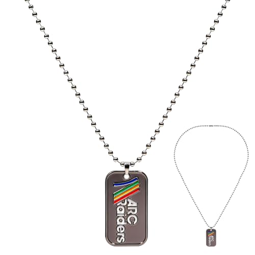 AICase for Arc Raiders Merch Necklace Double-Sided Metal ARC...