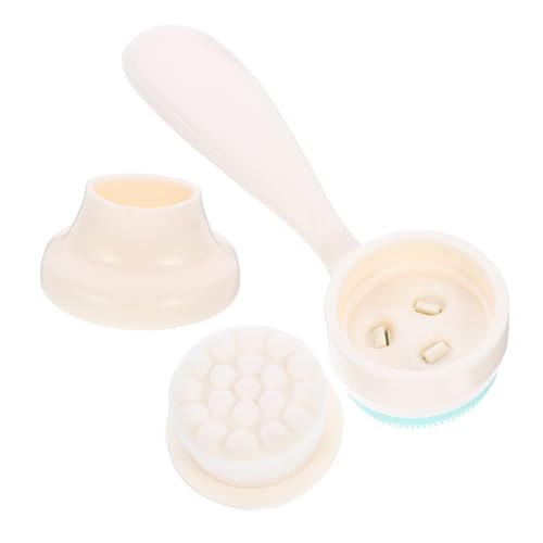 PATKAW Cepillo Facial Manual Limpio Cáscara Depuración Facial Hidratante Máscara Manejar Cepillo De Cara Dispositivo Cuidado Colorete Herramienta De Cara Las Mejillas Piel Abs