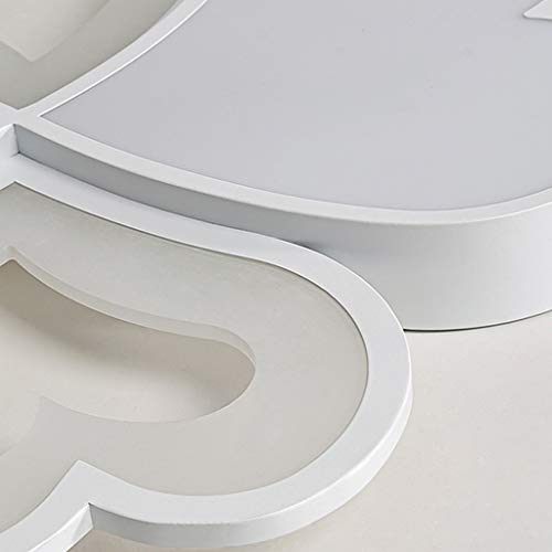 Plafonnier moderne LED dimmable rond style minimaliste