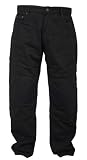 Juicy Trendz Pantalones de Moto Hombre Vaqueros Moto Hombre Jeans con Protección Aramida