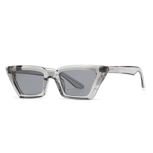Lunettes œil de chat femmes protection UV400 avec rivets style vintage