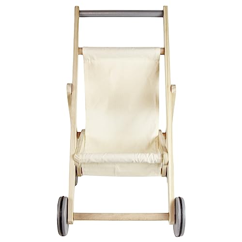 CARRINHO DE BONECA DE MADEIRA AUXILIA COMO ANDADOR