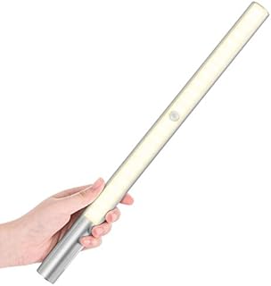 BLS LED Closet Light Battery Powered, T402 Super Bright Wireless Under Cabinet Lighting | Motion Sensor Light | 4000mAh Rechargeable Battery Operated | Stick on Lights | 180 Days Battery Time