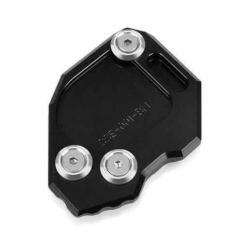 Motorrad-Seitenständer-Verlängerung Für BMW F800GS F 800 GS Adventure 2013 2014 2015 2016 2017 2018 Ständer-Fußpolster-Unterstützung(SCHWARZ)