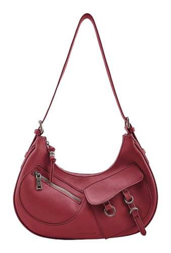 Sac à épaule FREDsBRUDER My Bestie rouge, le compagnon idéal de vos journées urbaines