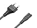 Cable Leader 6ft 18 AWG European Power Cord, Non-Polarized IEC-320-C7 to CEE 7/16 for European Travel, Work on Notebook, Laptop, Printer, PS4 Game Console