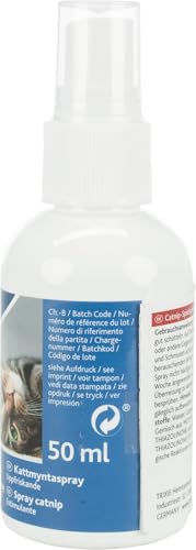 Titel: TRIXIE Catnip-Spielspray - regt zum Spielen und Schmusen an - einfach aufsprühen - 50 ml - 4241