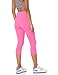 Amazon Essentials Women's High Waisted Active Sculpt Cropped Workout Exercise Capri Leggings, Bright Pink, Medium