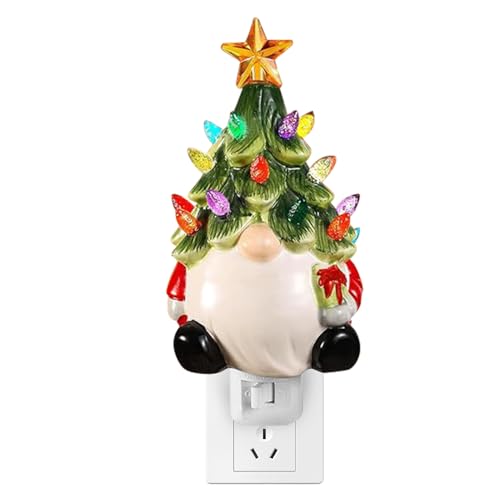 Arbre à gnomes de Noël avec éclairage pour petit espace sans encombre - 2