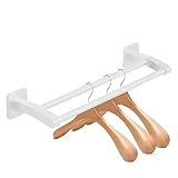 Handtuchhalter: keine Handtuchstange an der Wand montiert...