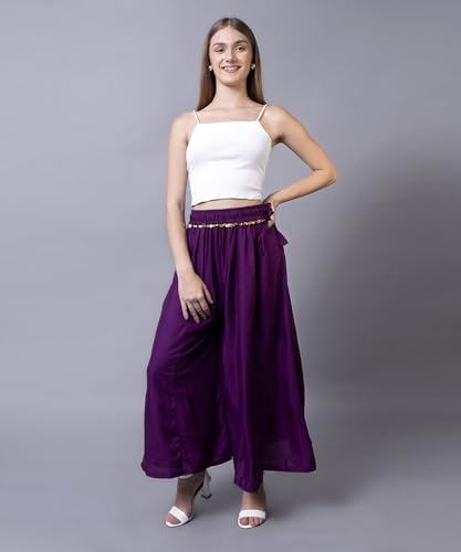 Image of Rayon Comfort Fit Palazzo