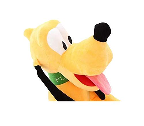 Image of Tickles Cartoon Dog Charater Stuffed Soft Plush Toy for Kids Boys & Girls Birthday Gift (Color: Yellow Size: 31 Cm)