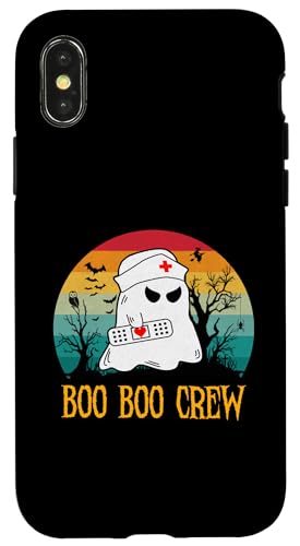boo boo crew  i[XVc nEB S[XgRX`[ fB[X X}zP[X iPhone X/XS p