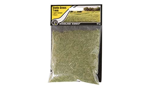 Woodland Scenic Static Grass 7mm-Light Green -FS623