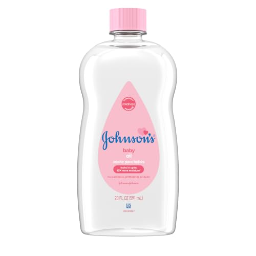 Johnson's Baby Oil, Pure Mineral Oil, Original Scent, 20 fl. oz