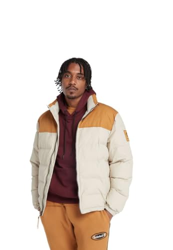 WELCH MOUNTAIN Durable Water Repellent Puffer Jacket WHEAT BOOT/ISLAND FOSSIL Timberland L Uomo