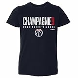 500 LEVEL Justin Champagnie Washington Wizards Toddler Shirt - Justin Champagnie Washington Wizards Elite WHT (Navy, 2T)