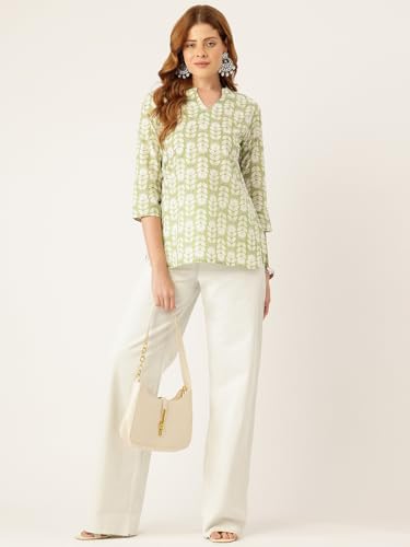 Image of feranoid Stylish Women's Printed Kurti - Comfort Meets Elegance| (S to XXL)