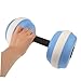 Toddmomy Swim Pull Buoy Water Dumbbells for Pool Exercise Pool Barbells Water Resistance Aerobics Equipment Portable Design