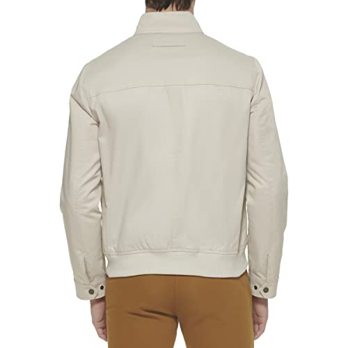 Image of DOCKERS Men's Bomber Jacket With Snap Racer Collar