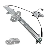 CUSTONEPARTS Front Driver Left Power Window Regulator with Motor FIT 2003-2007 Honda Accord 4-Door Sedan ONLY 72250SDAA02 741-306 1-Pack