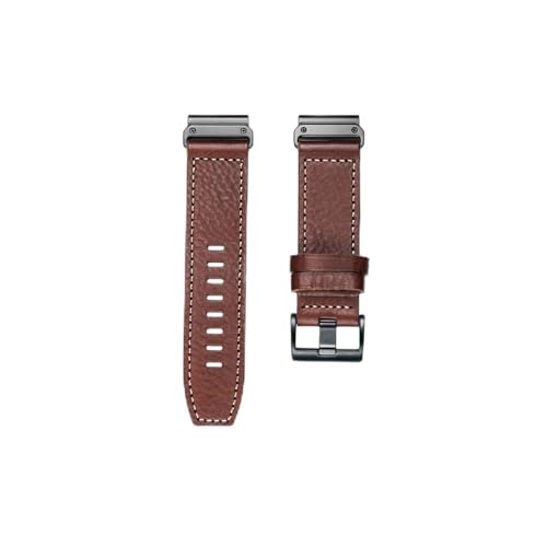 [PLYYQZM] �ɍ��� Gar min Quick fit 20 22 26mm�x���g�AFenix/Tactix/Forerunner/Vivoactive/Approach/MARQ/Enduro�ɑΉ� �ɓK��(Brown,26mm)