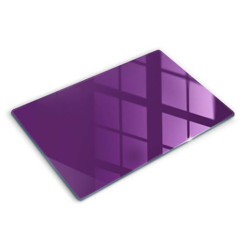 Plaque de protection induction violette 80x52cm Wallfluent pour plan de cuisson - 2