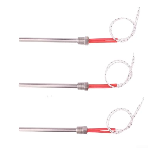 Zilimontt Tipo di cartuccia Igniter Resistenza 220V 3/8 Filettatura Con 300W 350W Per Legno Pellet Stufa Riscaldamento Sistema (10x140mm)