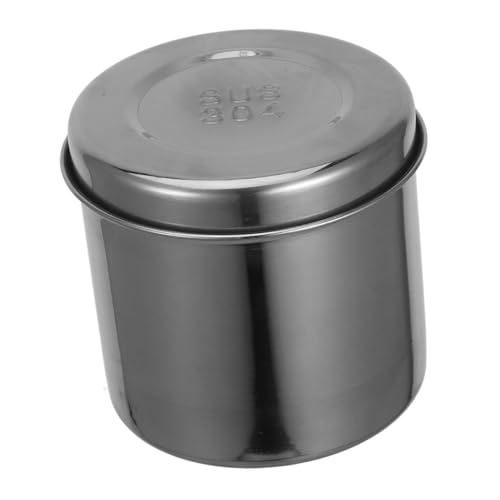 MUSISALY 304 Steel Gauze Jar Lid Multi-Purpose Storage for Cotton and Dressings Leakproof Box