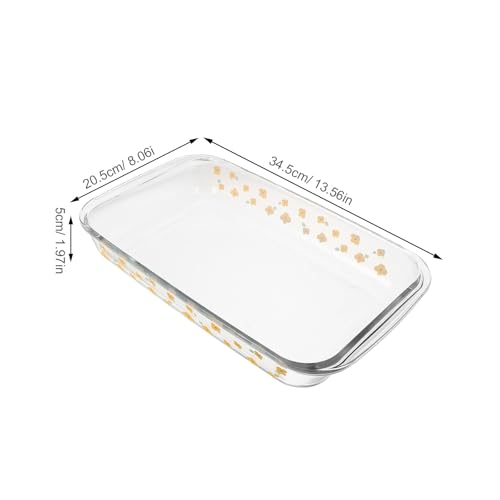Plat de cuisson verre micro-ondes pour cuisson sécurisée - 3