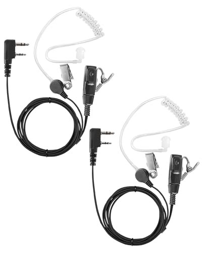 Écouteurs tube d'air talkie-walkie Kenwood et Global-ptt G0 G5 anti-ondes