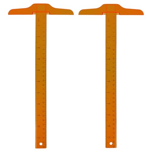 INOOMP ���ʃX�P�[����K 2�{�Z�b�g 30cm �v���X�`�b�N�� �����x����pT���^��K �w�� �G���W�j�A �A�[�e�B�X�g�������}�c�[�� �ƒ� �I�t�B�X