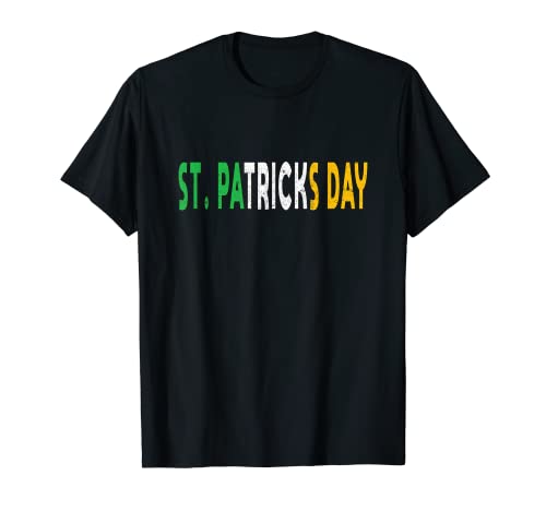 St Patrick's Day 2023 - Bandera irlandesa verde Camiseta