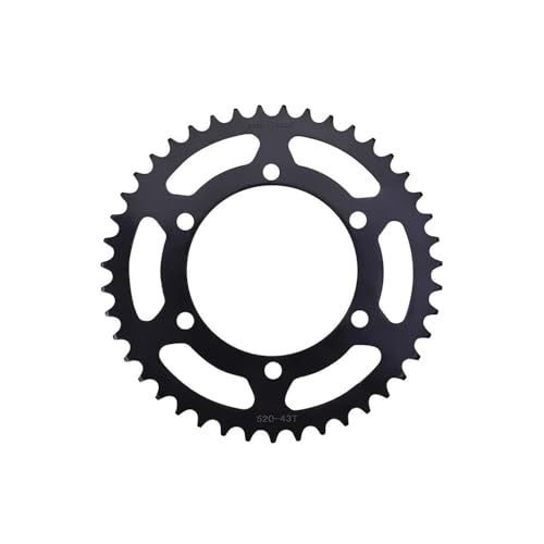 Couronne 43T 520 pignon arrière moto YZF-R3 2015-2018 MT-03 2016-2024