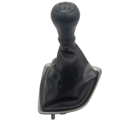 Kit Coifa de Câmbio HB20 1.0 2012 A 2021 Preta Base Cinza Bola Preta 1.0