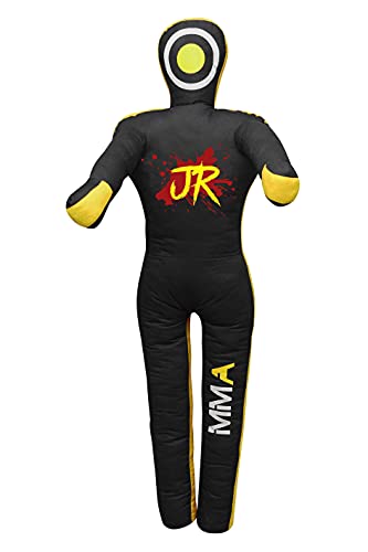 Manichino MMA Teppata 177 cm Giallo/Nero
