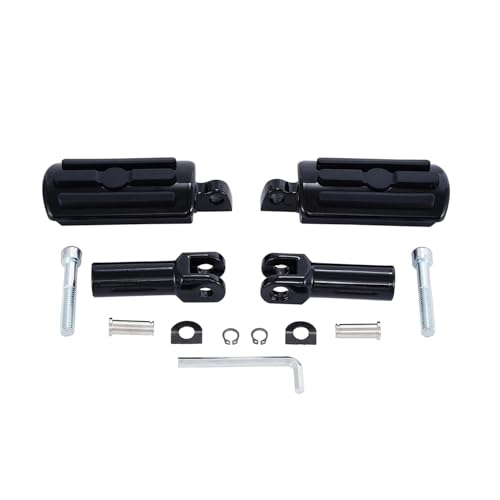 Repose-pieds passager Softail anti-vibration : Kit de supports en acier robuste