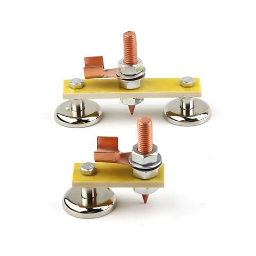 Welding Magnet Head Ground Wire Tool 1Pcs Magnetism Dent Repair(Double Magnet Block)