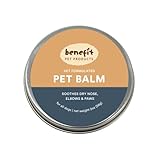 Dog Paw Balm, Relief for Dry Nose, Paws, & Cracking Skin, 100% Natural Ingredients Including...