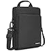 Produktbild NIDOO Laptop Tasche für 12,9" iPad Pro / 13" iPad Pro M4 / 13,6" MacBook Air M3 M2 / 13" MacBook Pro, 12"-13" Tablet Tragetasche für Surface Pro 10/13,4" XPS 13, Schwarz Umhängetasche Schultertasche