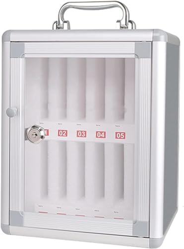 Gabinete para teléfonos celulares de pared ideal para aulas de clase y oficinas modernas 2