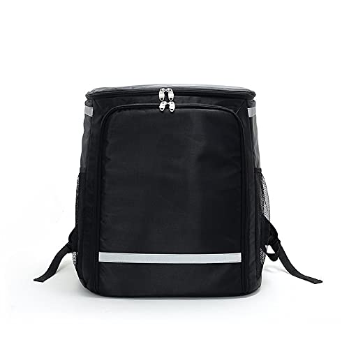 Bolsas Transporte Pizza,Bolsa Termica Pizzas 57L Mochila Bolsa de refrigerador Thermo Almuerzo Caja de picnic aislada Paquete de hielo fresco Coche Alimentación fresca Empresa de alimento Bolsas térmi