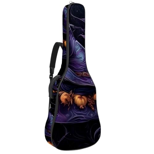 Housse de guitare étanche en tissu Oxford rembourré pour éviter les chocs