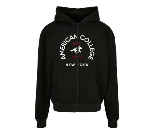 Sweat à fermeture éclair enfant confortable en coton American College