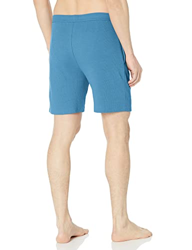 Image of BOSS Men's Waffle Contrast Logo Lounge Shorts