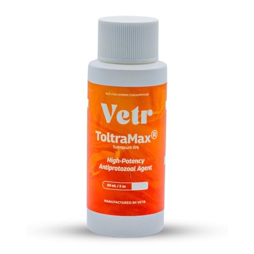 ToltraMax Toltrazuril 10.0% for Horses, Dogs, Cats, 60mL/2 Ounce, for Non-Food Chain Animals