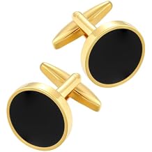 Cufflinks for Men and Tuxedo Shirt Studs Set with Gift Box Stainless Steel Cuff links