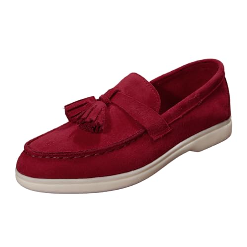 Chaussures décontractées antiglisse à semelle plate pour femme