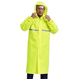 La capuche à cordon de serrage avec bord transparent assure une vue dégagée, insensible à la pluie. Les bonnes coutures et le rabat-tempête des pattes ne s'infiltreront pas