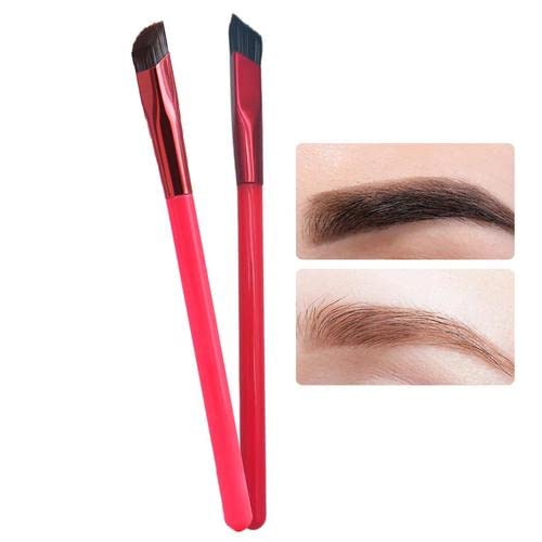 YJYQ Professional Eyebrow Brush,Square Concealer Brush, Eye Brow Concealer Contour Brush, Premium Angled Eyebrow Brush for Makeup Cover